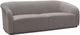 TOV Furniture Yara Pleated Grey Velvet Sofa-1