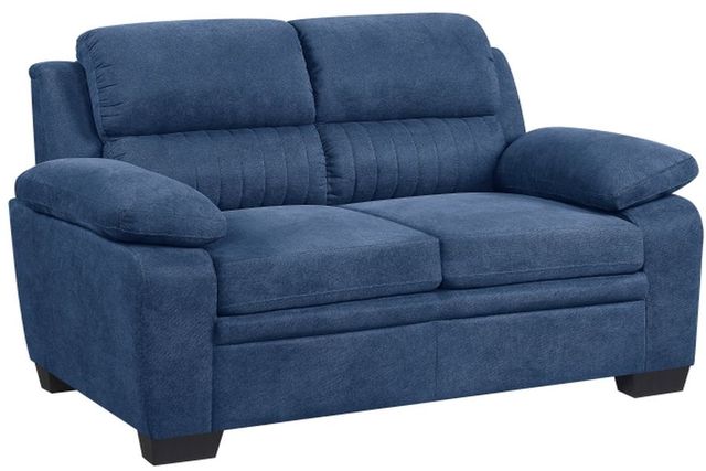 Homelegance® Holleman Blue Loveseat-0