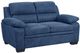 Homelegance® Holleman Blue Loveseat-0