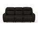 Obsidian Leather Power Sofa-3