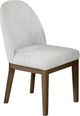 New Classic® Home Furnishings Essence 2-Piece Brown/White Upholstered Dining Chair Set-0
