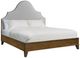 Century® Customizable Details Case Lafayette California King 72" Wood Trim Upholstered Panel Bed-0