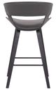 Armen Living Jagger Gray/Walnut Counter Stool-2