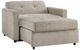 Steve Silver Co. Noah Brown Sleeper Chair and a Half-2