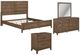 Liberty Furniture Shaker Lakes 4-Piece Harvest Brown California King Bedroom Set-0