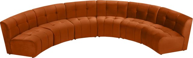 Meridian Furniture Limitless 6-Piece Cognac Modular Sectional-2