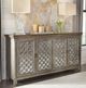 Liberty Furniture Westridge Brown/Wirebrushed Gray 72" Accent Cabinet-1