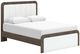 Signature Design by Ashley® Kendanport Brown-White Queen Upholstered Panel Bed-0