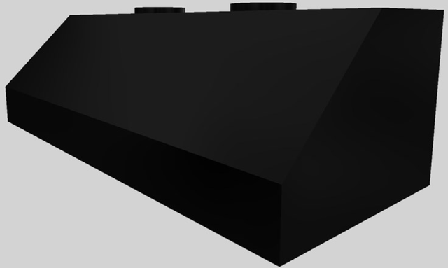 Vent-A-Hood® 60" Black Wall Mounted Range Hood-2