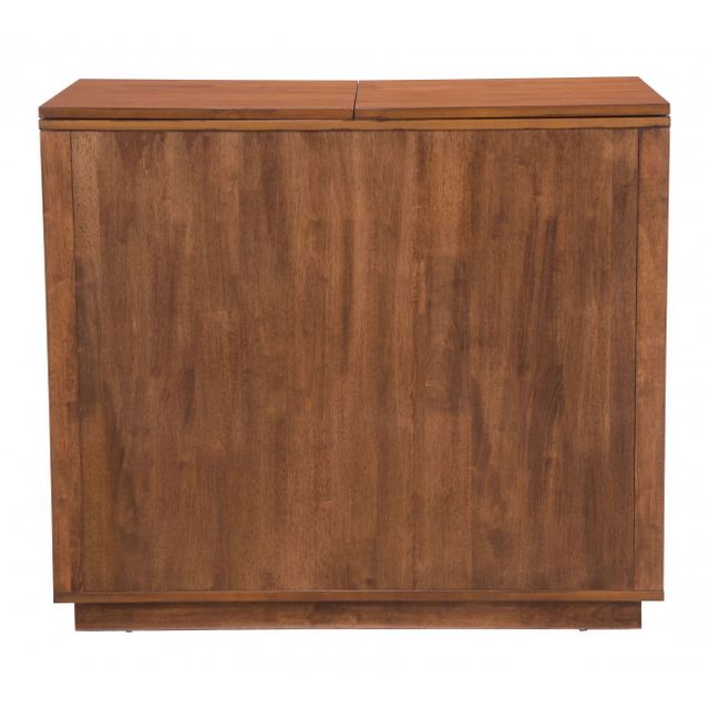 Zuo® Modern Linea Walnut Bar Cabinet-1