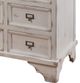 StyleCraft Shabby Antique White Chic Apothecary Cabinet-2
