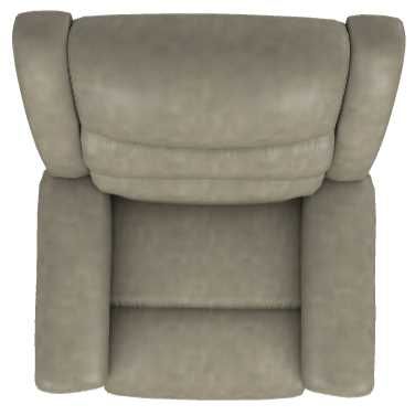 La-Z-Boy® Redwood Charcoal Power Rocking Recliner with Headrest-4