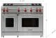 Wolf® 48" Stainless Steel Pro Style Gas Range with Dual Griddle-2