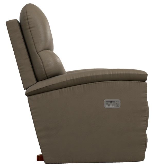 La-Z-Boy® Trouper Marble Power Rocking Recliner with Headrest-2