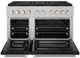 ZLINE Paramount 48" 6.7 cu. ft. Satin Stainless Steel Paramount Dual Fuel Range with 8 Burner DuoPro™ Cooktop and Dual Ovens-4
