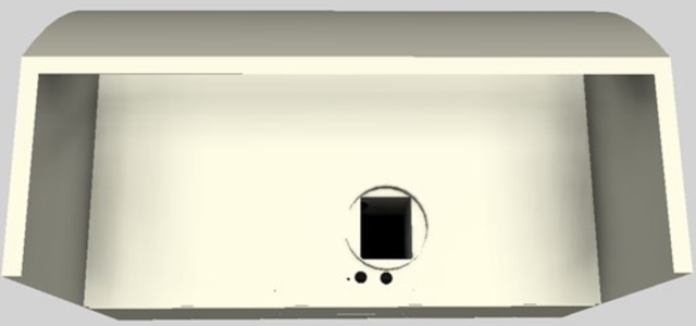 Vent-A-Hood® 36" Biscuit Wall Mounted Range Hood-2