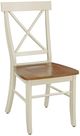 John Thomas Furniture® Dining Essentials Hickory/Shell X-Back Chair-0