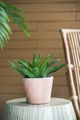 A & B Home 4-Piece Orange/White Planter Set-5