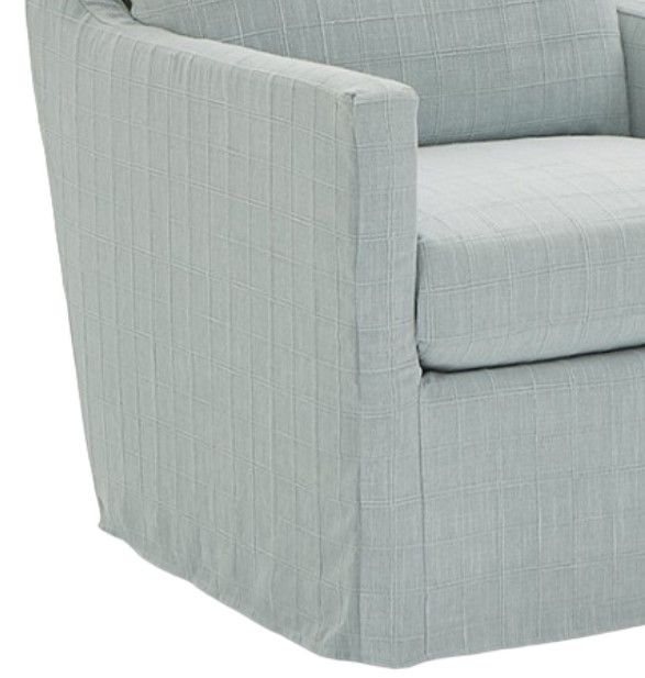 Four Seasons Customizable Miles Extra Large Slipcovered Swivel Glider -1