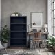 Legends Home Nora Seal Skin/Whiskey Bookshelf-1