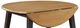John Thomas Furniture® Dining Essentials Hickory 42'' Round Drop Leaf Dining Table with Coal Base-1