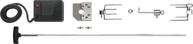 Napoleon Stainless Steel Heavy Duty Rotisserie Kit for Large Grills-0