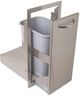 Artisan™ 15" Stainless Steel Single Trash Center-0