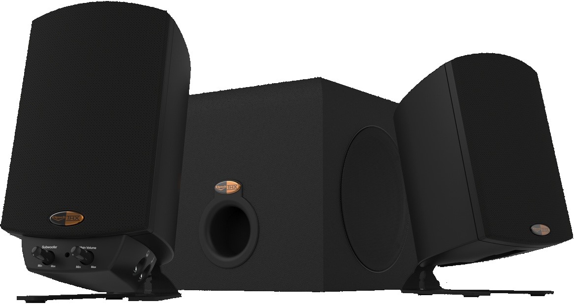 Store Klipsch ProMedia 2.1 Lucasfilm THX Wired Computer Speaker Subwoofer Audio System