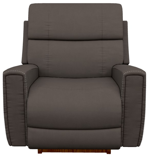 La-Z-Boy® Apollo Blue Grey Leather Manual Rocking Recliner