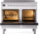 Ilve® Professional Plus II 40" White Pro Style Induction Range-3