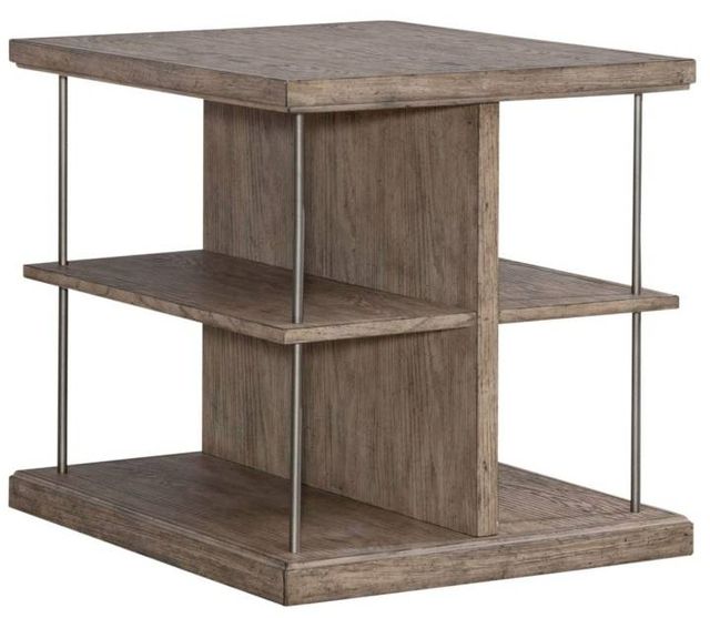 Liberty Furniture City Scape 3-Piece Burnished Beige Occassional Table Set-2