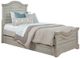 American Woodcrafters 7820 Stonebrook 3 Pieces Antique Gray Bedroom Set-1