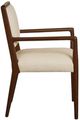 Bassett® Furniture Copenhagen Espresso/Parchment Upholstered Dining Chair-2