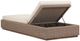 Four Hands Lorelei Alessi Buff Wooden/Woven Outdoor Chaise-3