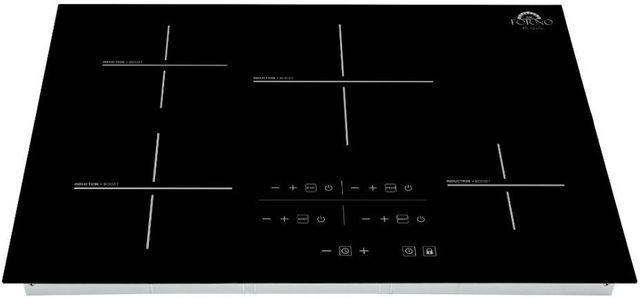 FORNO® Alta Qualita 30" Black Induction Cooktop-1