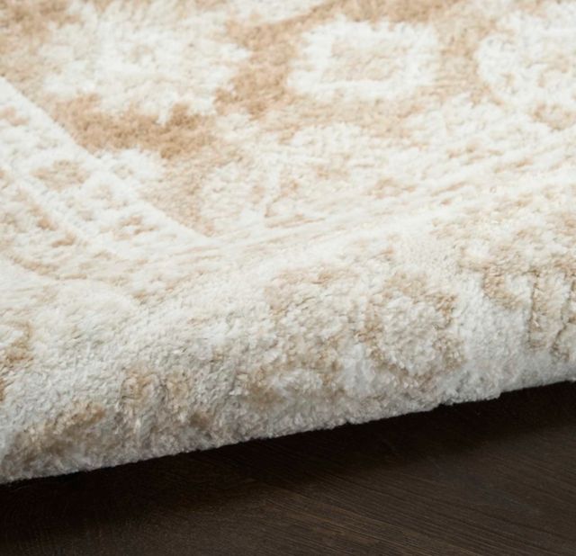 Nourison Home™ Dekor DEK02 Cream Beige 5'x7' Style 2 Area Rug-3