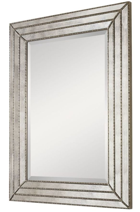 Uttermost® Seymour Burnished Silver Mirror-3