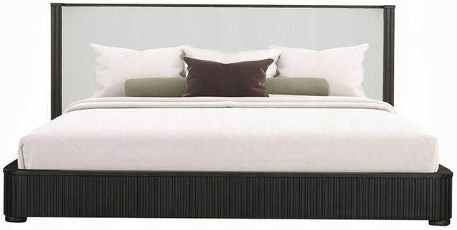 ACME Furniture Clayten Espresso King Upholstered Panel Bed-3