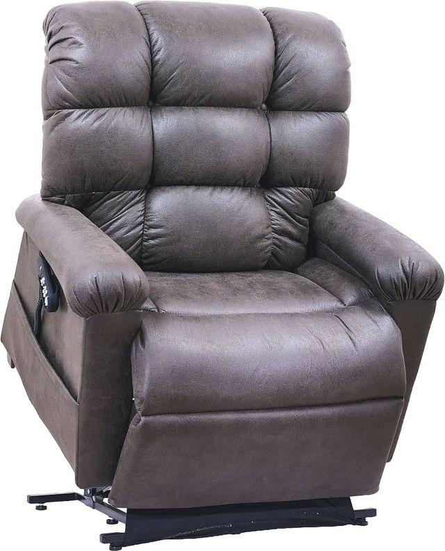 UltraComfort™ Vega Smoke Medium Wide Power Lift Recliner-1