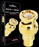 AudioQuest® Gold RCA Female to BNC Male Adapter-1