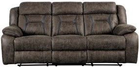 Mazin Furniture Madrona Hill 2 Piece Dark Brown Sofa/Loveseat Set-3