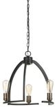 Cal® Lighting & Accessories Kinder Dark Bronze Chandelier-0