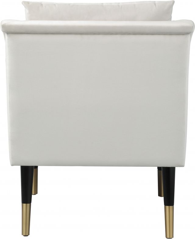 Meridian Furniture Elegante Cream Velvet Chair-3