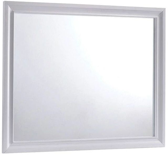 Furniture of America® Chrissy White Dresser Mirror-0