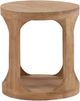 Dovetail Furniture Collina Natural Side Table-1