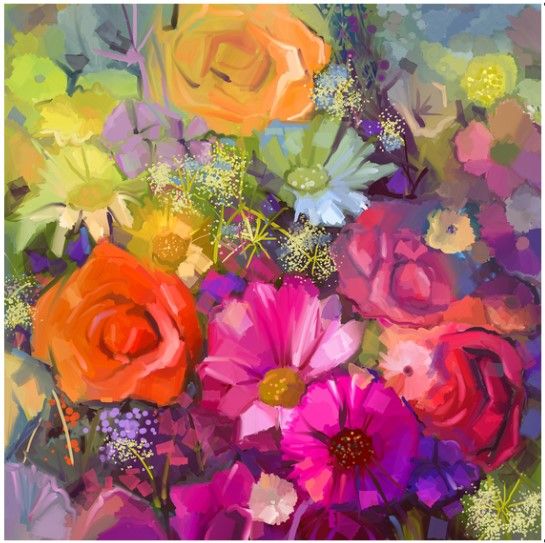 Classy Living Electric Garden Symphony Wall Art-3