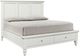 aspenhome® Cambridge White King Panel Storage Bed-0
