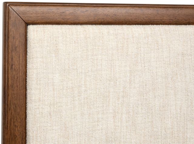 Magnussen Home® Ridgefield Russet Brown Queen Panel Storage Bed with Upholstered Headboard-3