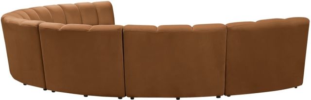 Meridian Furniture Infinity 7-Piece Saddle Velvet Modular Sectional-1