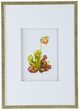 A & B Home 4-Piece Green/Orange/Yellow Botanical Wall Art Set-2